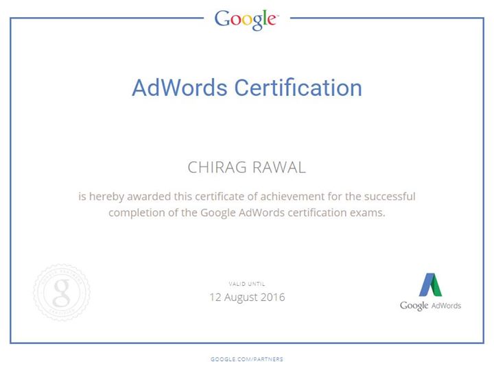 Chirag-Google-Adwords