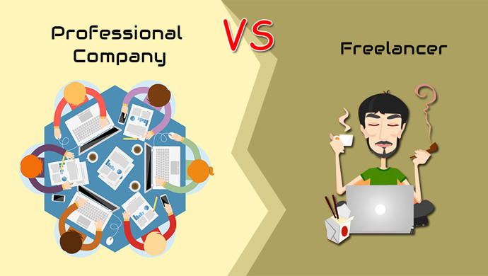 Professional Company VS Freelancer – What's The Right Choice