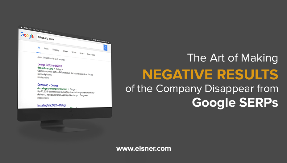 Negative SEO Results