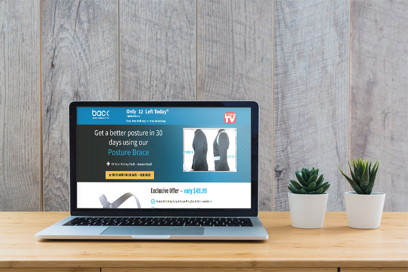 Back Posture Brace Online Store by Elsner