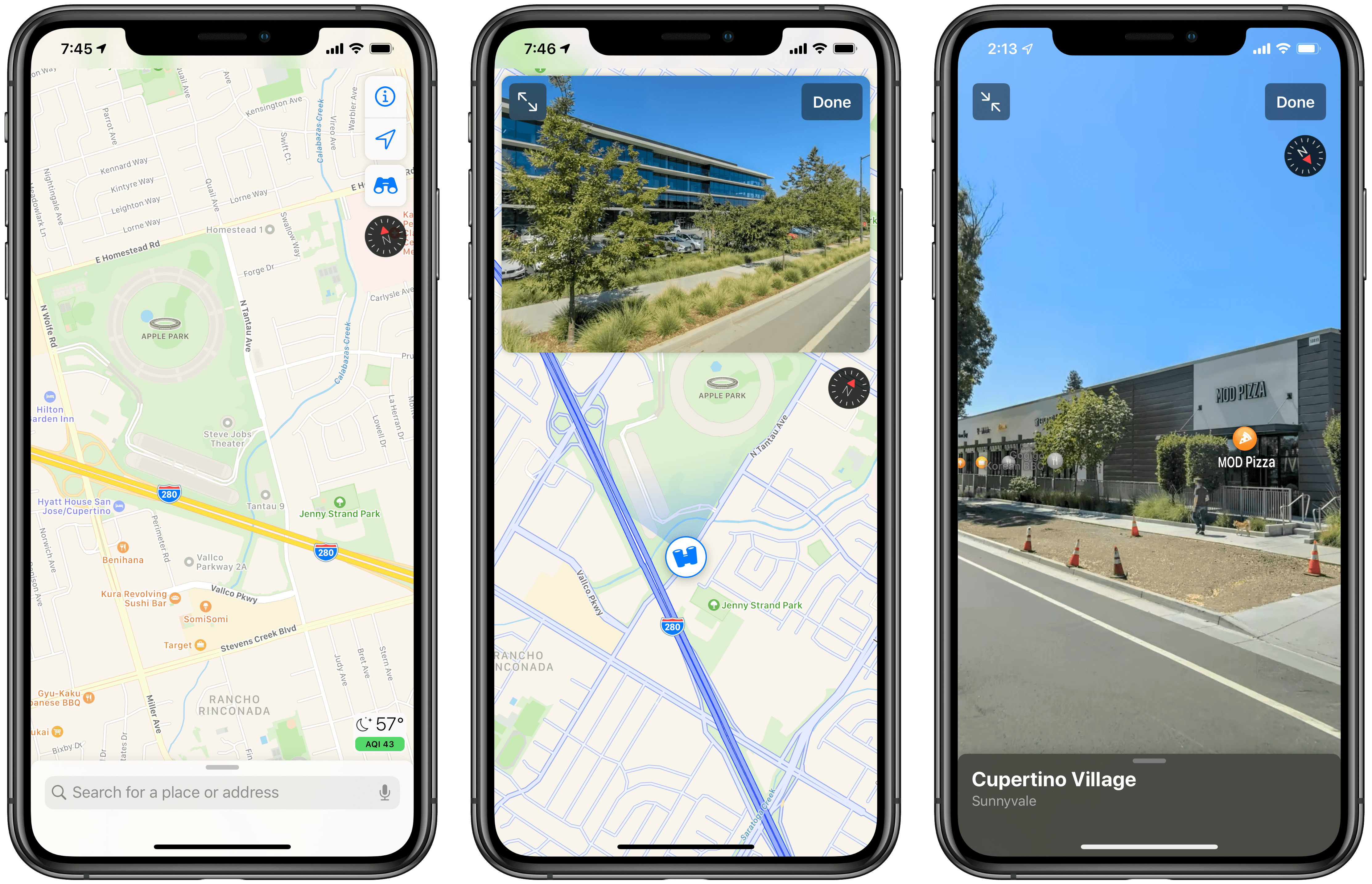 Maps in iOS 13