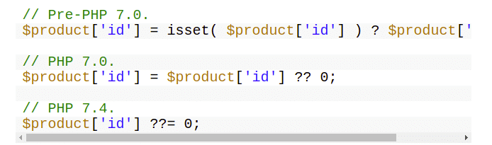 Null Coalescing Assignment Operator