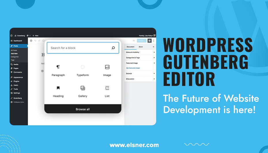 Gutenberg-Editor-for-Website-Development