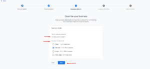 Define your business