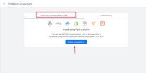 Install GA4 with Plugins & CMS