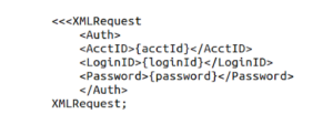 Old XML API format