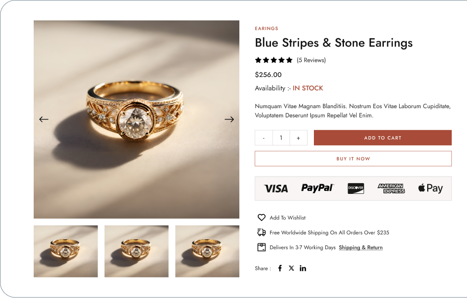 Jewelry Website Design Company