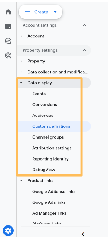Data Display Option