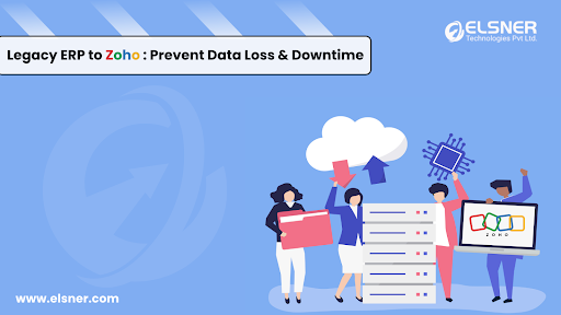 Zoho Migration from Legacy ERP banner images