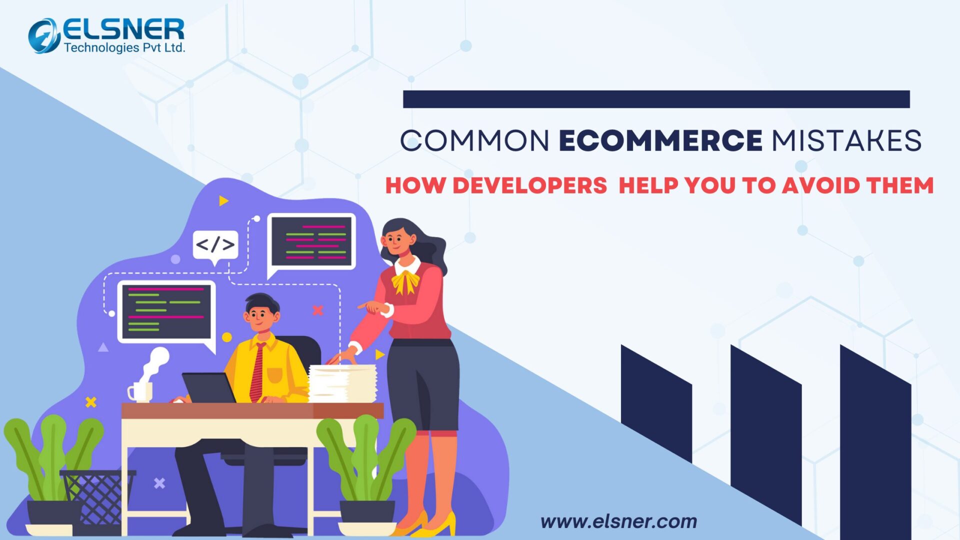 Common Ecommerce Mistakes and How an Ecommerce Development Company Helps You Avoid Them.