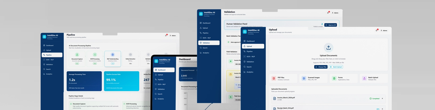 AI-Powered Intelligent Document Processing System