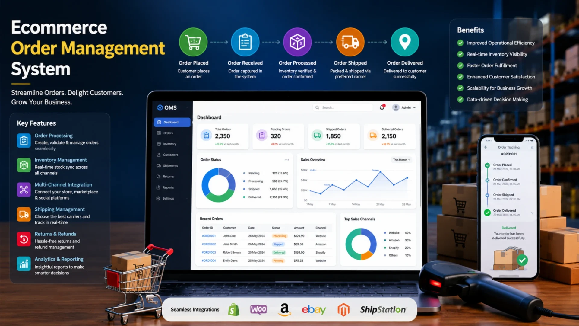 Ecommerce Order Management Systems Features, Benefits, and Business Impact