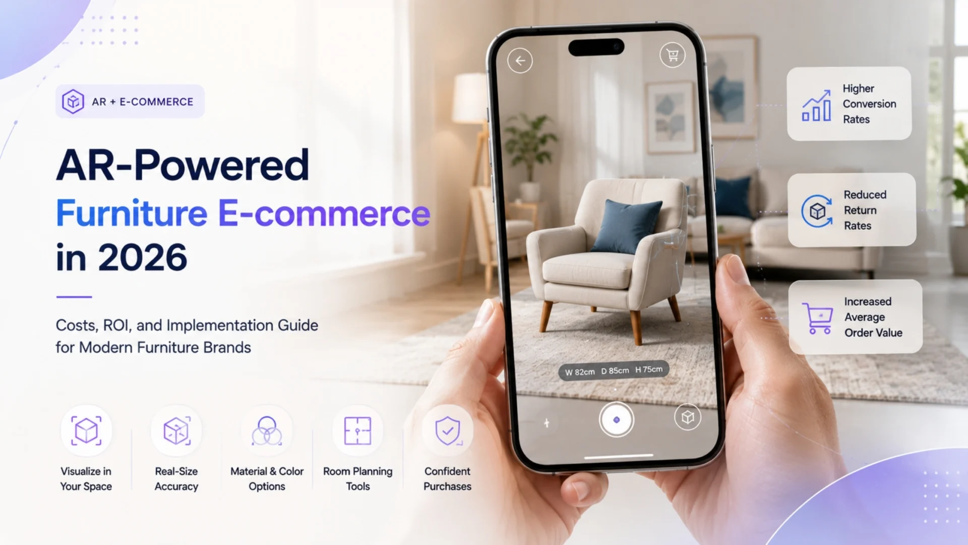 Augmented Reality for Furniture E-commerce: Costs, ROI and Implementation Guide (2026)