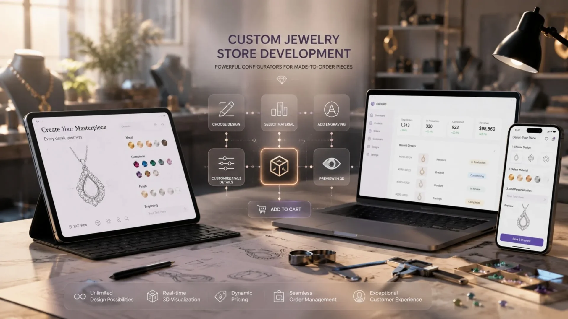 Custom Jewelry Store Development