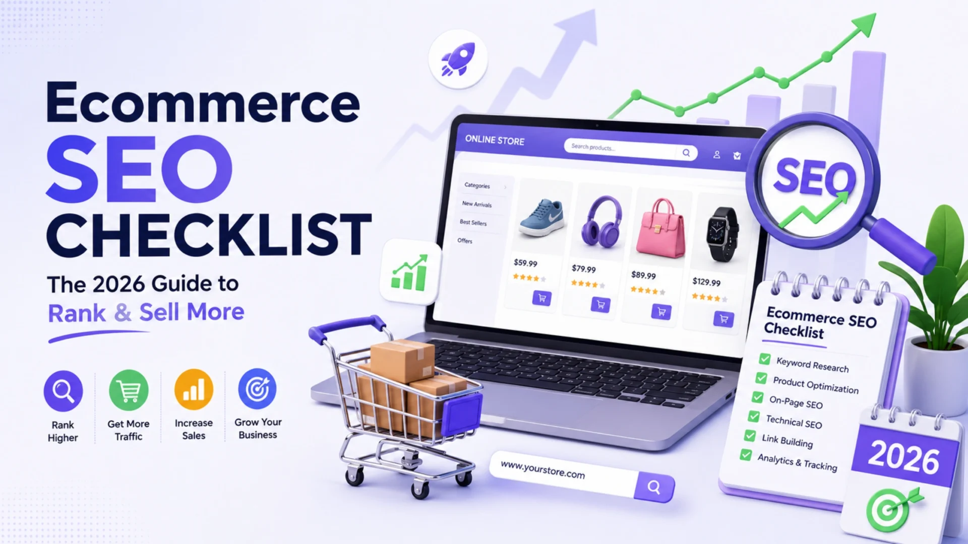 Ecommerce SEO Checklist The 2026 Guide to Rank & Sell More