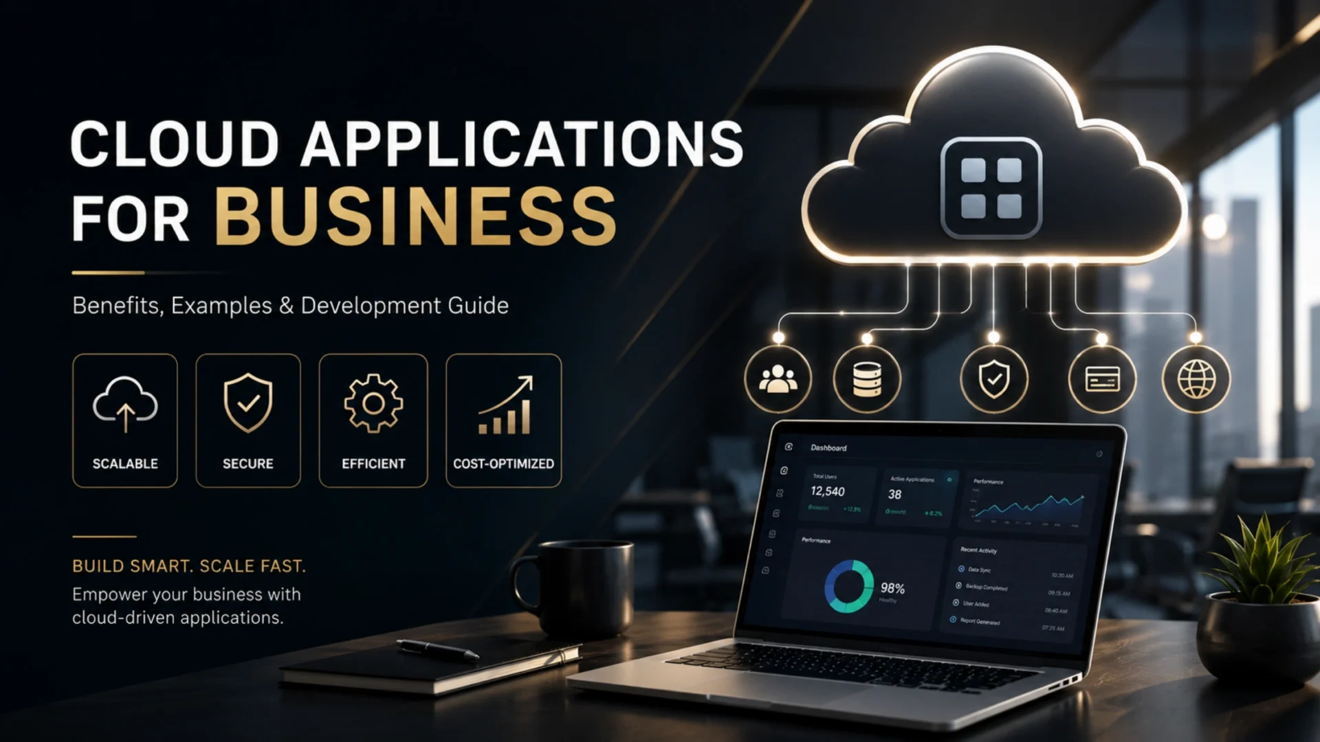 Cloud Applications for Business: Benefits, Examples & Development Guide