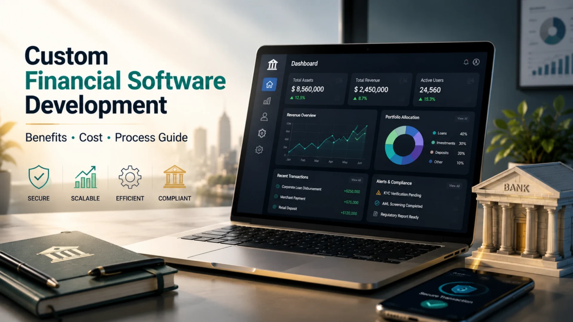 Custom Financial Software Development: Benefits, Cost & Process Guide (2026)