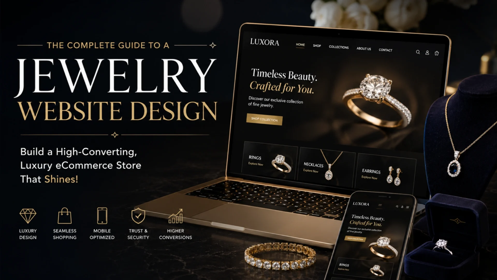 Jewelry Website Design The Complete Guide to a High-Converting Luxury eCommerce Store