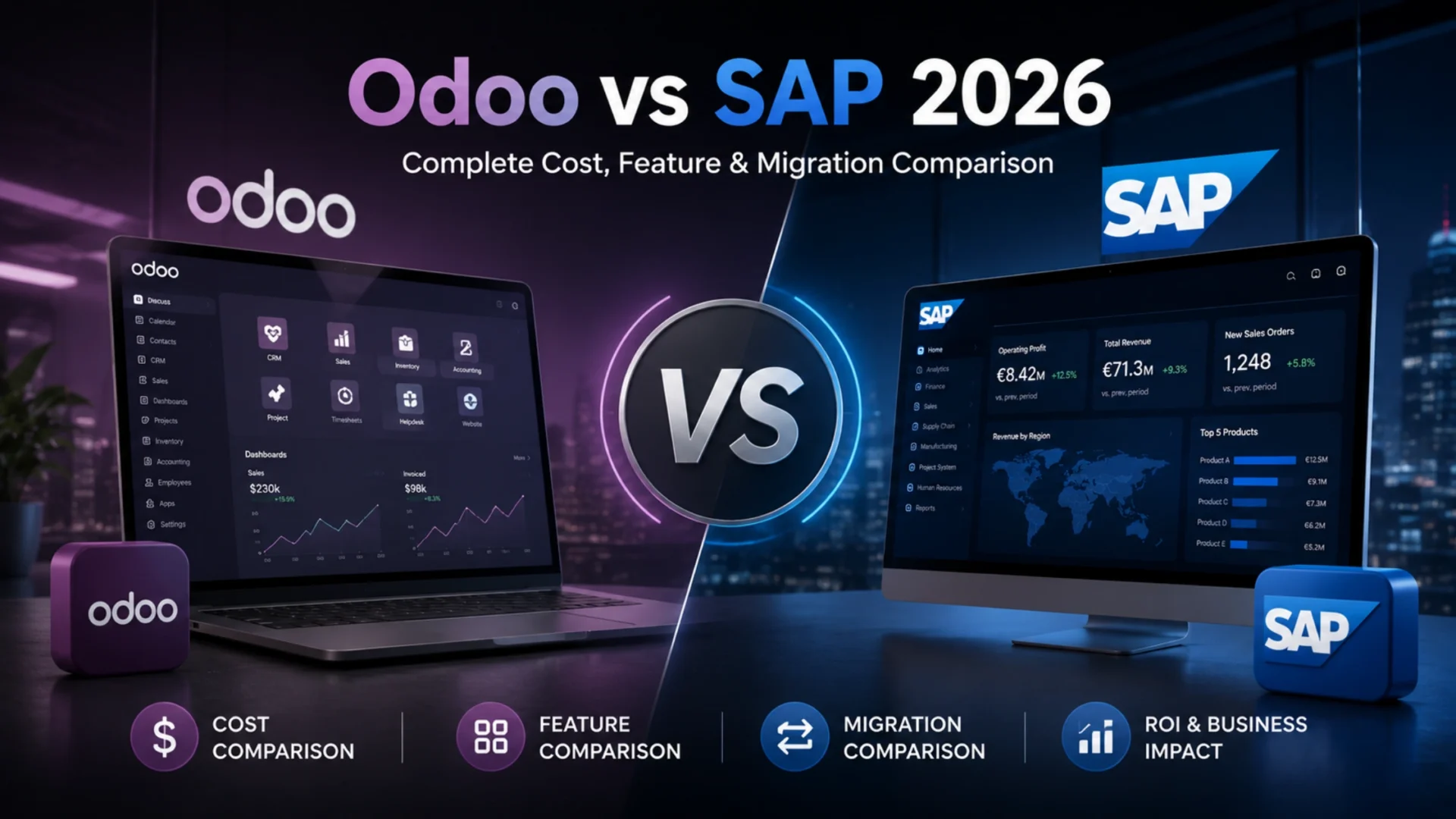 Odoo vs SAP: The Complete 2026 Comparison Guide
