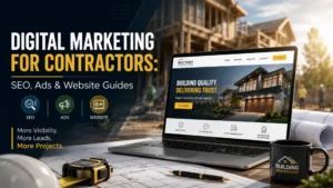 Digital Marketing for Contractors: The Complete Guide to SEO, Ads, & Website Strategy That Books Jobs