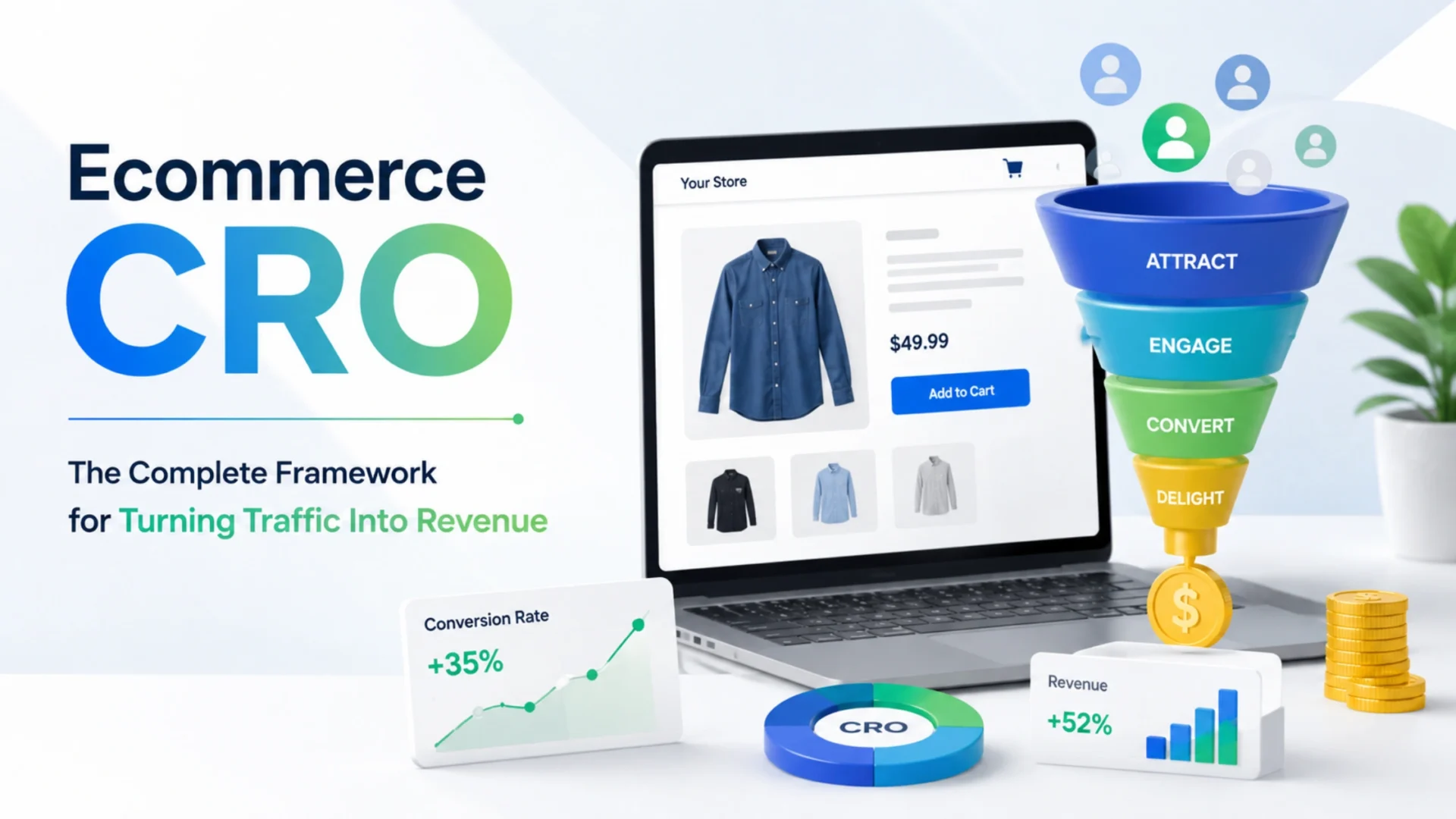 Ecommerce CRO: The Complete 2026 Framework for Turning Traffic Into Revenue