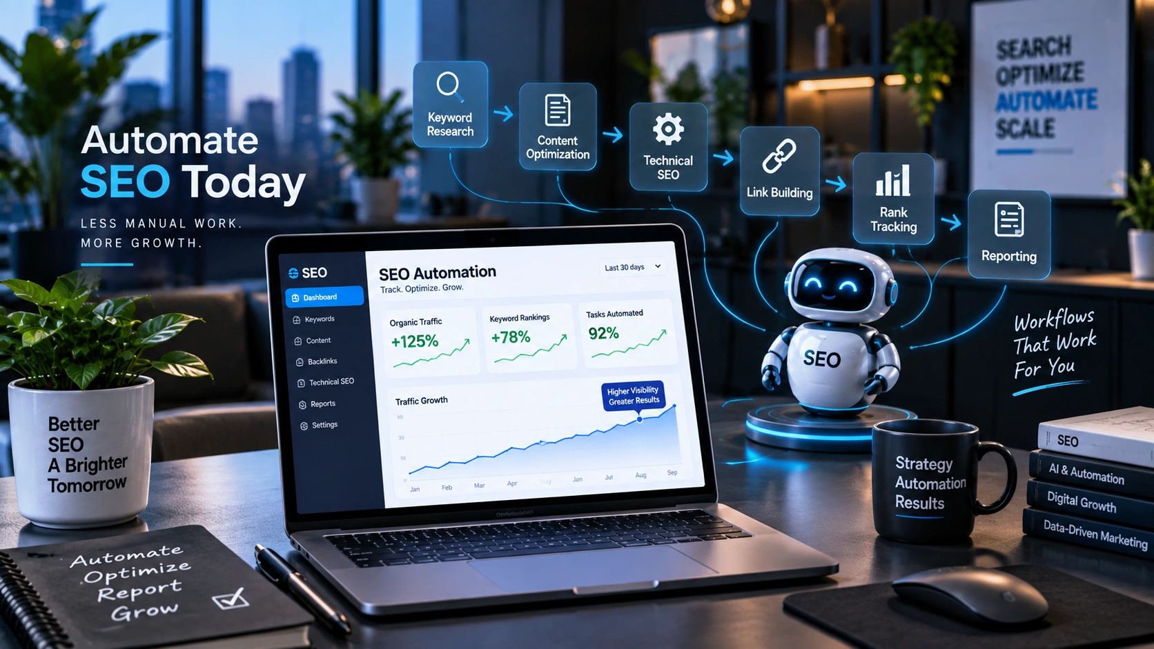 SEO Automation: How to Automate SEO Tasks, Workflows, and Reporting