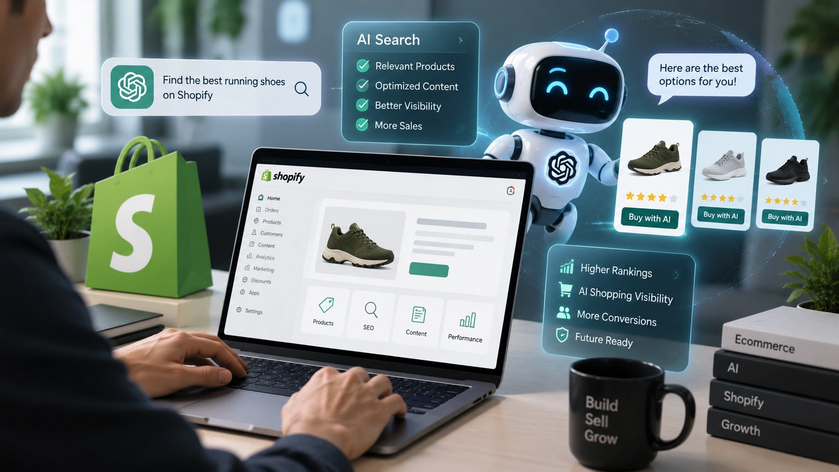 How to Optimize a Shopify Store for AI Search and AI Shopping Agents