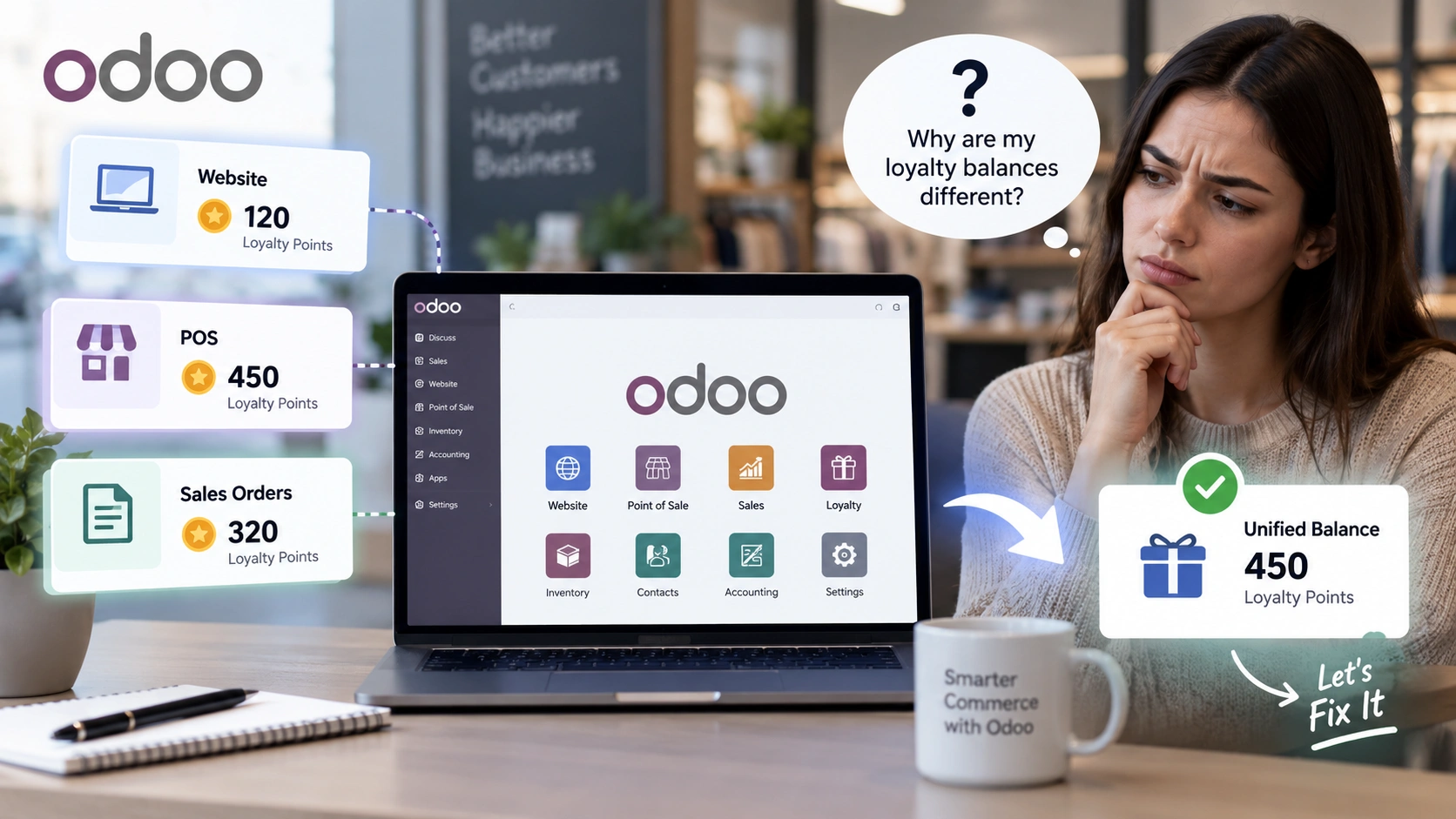 Why Your Odoo Customers Have Three Different Loyalty Balances (And How to Fix It)
