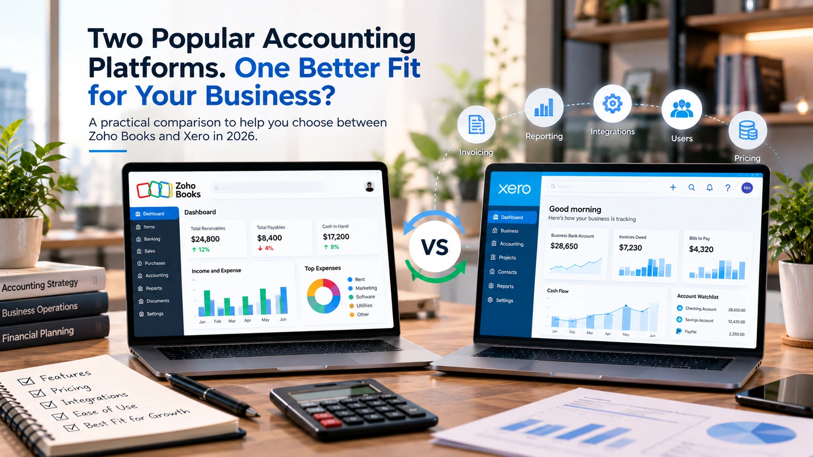 Zoho Books vs Xero: Which Accounting Software Is Better for Your Business in 2026?