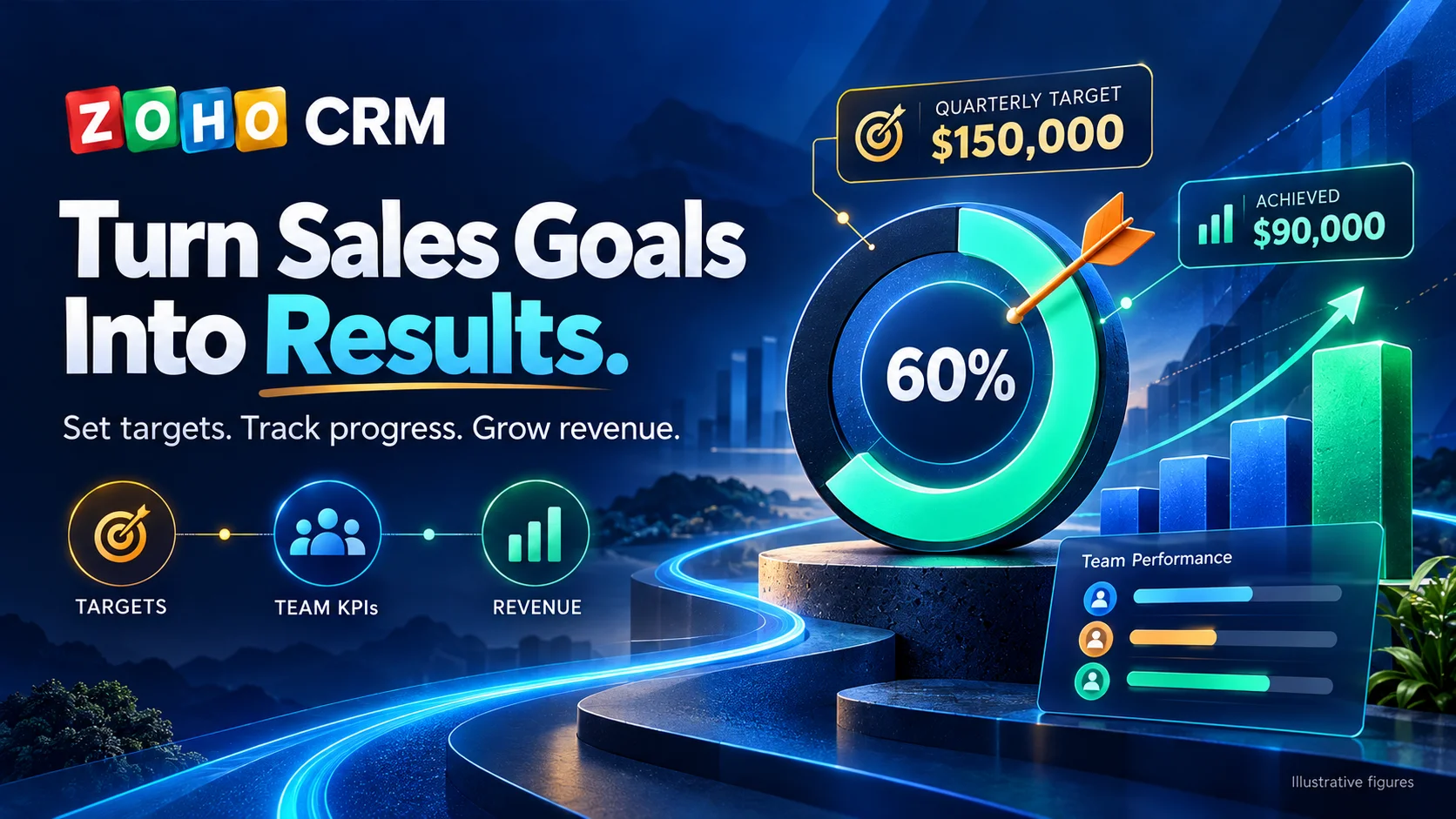 Zoho CRM Goals How to Set and Track Sales Targets