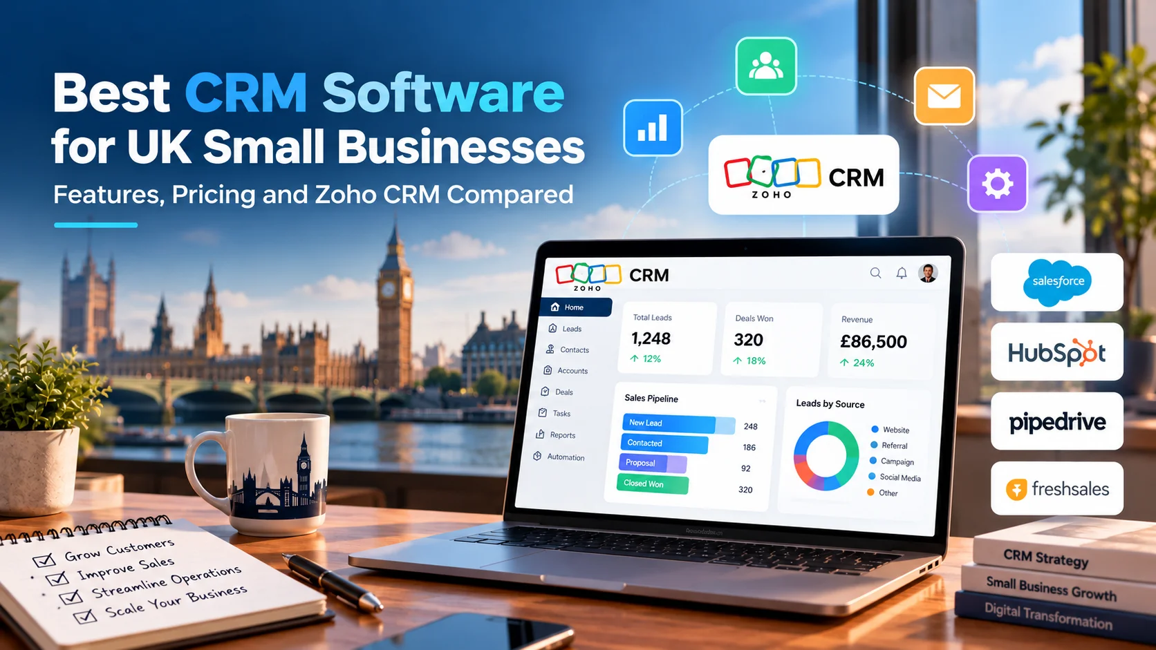 Zoho CRM London Workspace Banner
